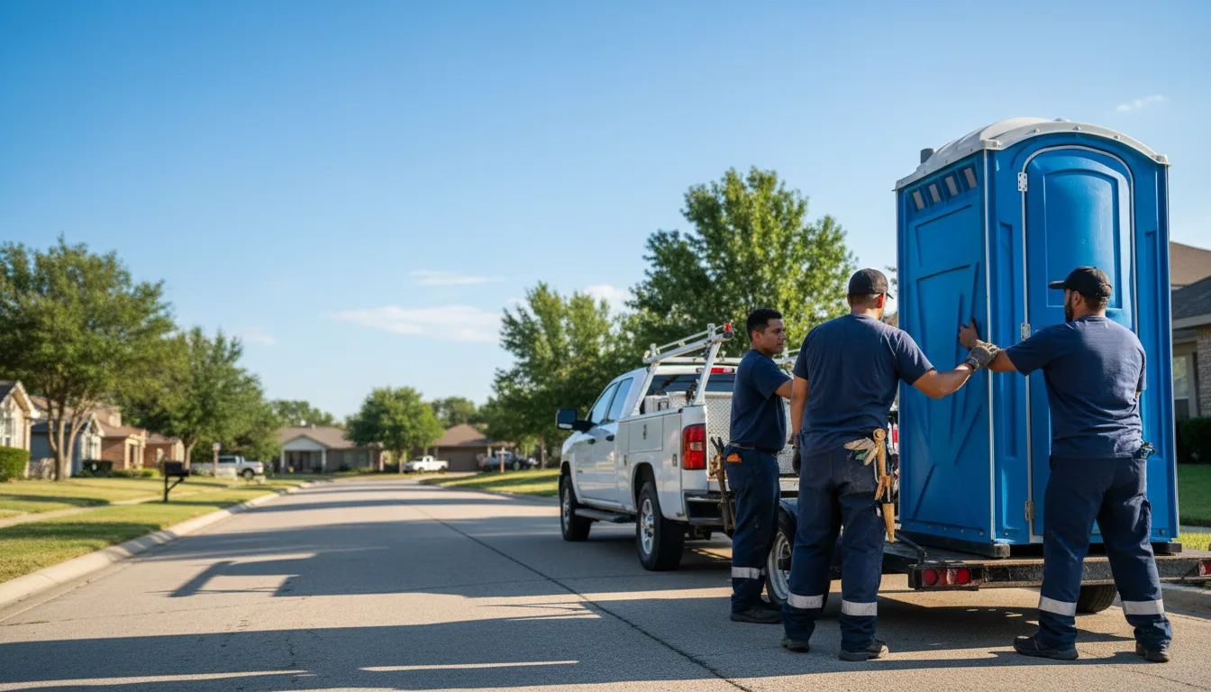 Portable Toilet Rental in Gibson, LA near me
